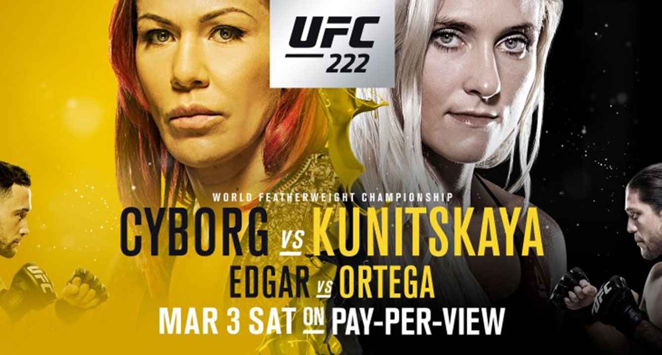 РЕЗУЛЬТАТЫ И БОНУСЫ UFC 222: CYBORG VS. KUNITSKAYA